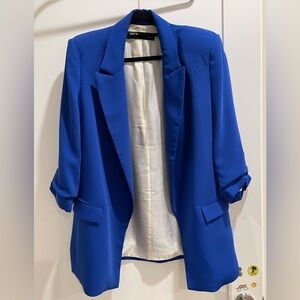 Zara Royal Blue Women's Blazer
